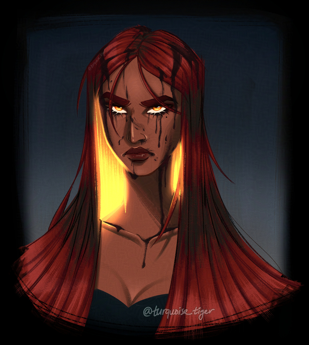 "Sundering" - personal art, 2025