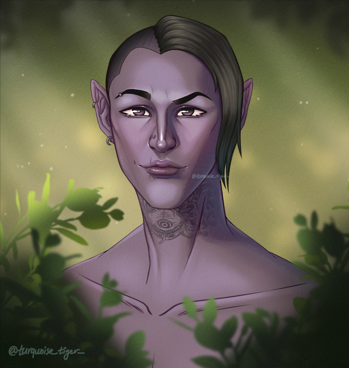 "Oleander" - commission, 2024